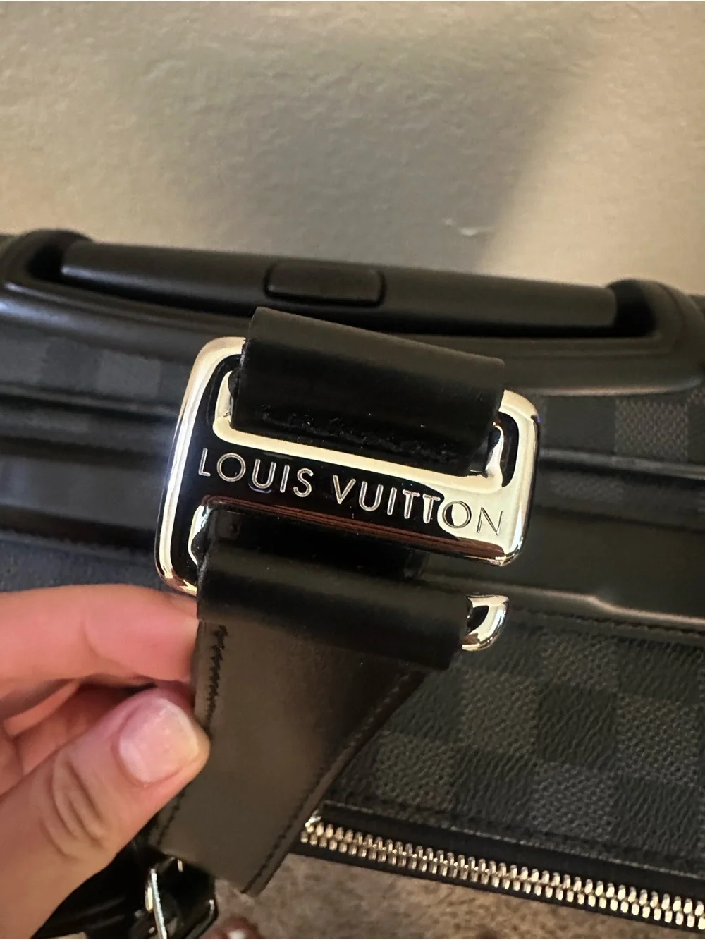 Louis Vuitton Black Damier Luggage